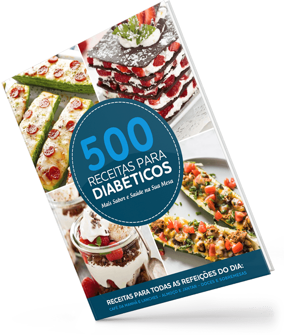 Ebook 500 Receitas para Diabéticos