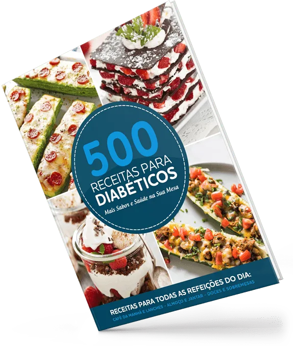 Ebook 500 Receitas para Diabéticos